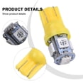 thumbnail image 3 of Car 5050 5smd Width Light Bulb License Plate Light Reading Light 12V Direct Replacement Car Lights, 3 of 9