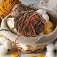 thumbnail image 1 of OUNONA Handmade Cotton Thread Knitting Fluffy Crochet Yarn Multi 1Pcs Knitting For Women, 1 of 6