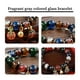 thumbnail image 3 of Pulsera de vidrio de colores, pulsera de animales de oro para tragar cinabrio, cuentas de Buda para hombres y mujeres, 3 of 5