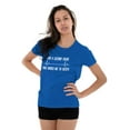 thumbnail image 4 of For A Second Bored Me EKG Humor Womens Fitted Plus Size Graphic Tee Brisco Brands 2X, 4 of 5