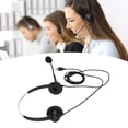 thumbnail image 4 of Binaural Headset, Volume Adjustment Black USB Business Headset  For Home, 4 of 8
