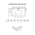 thumbnail image 7 of Swanstone 49W x 22.5D in. Chesapeake Solid Surface Vanity Top, 7 of 7