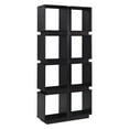 thumbnail image 2 of Modern Cappuccino Geometric Bookcase, 2 of 5