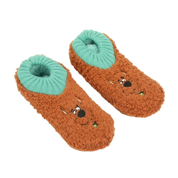 Scooby Doo Cozy Themed Design Women's Slipper Sock-Small-Medium