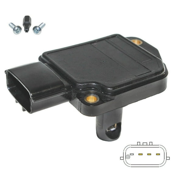 For Nissan Pathfinder 1996 1997 Mass Air Flow Sensor Probe - BuyAutoParts
