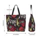 thumbnail image 5 of Balery Vintage Gaming Bolsa Tote Estilo Estético con Cremalleras, Bolsa de Hombro, Bolsa de Compras Grande y Plegable, 5 of 8