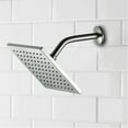 thumbnail image 4 of Better Homes & Gardens 1-Setting 8 in. Square Rain Showerhead in Brushed Nickel, 4 of 11