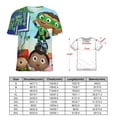 thumbnail image 2 of Super Why T-Shirt for Women Casual Printed Tee Stylish Soft Graphic Shirts Top Short-Sleeve Outfit 4XL, 2 of 8