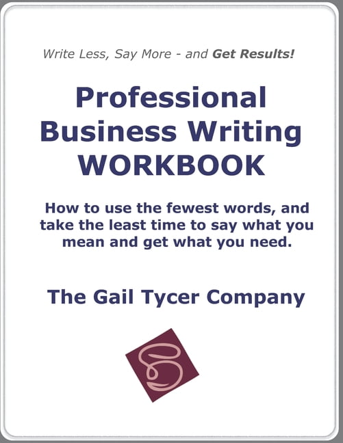 Professional Business Writing WORKBOOK (Paperback)