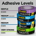 ScotchBlue Original MultiSurface Painters Tape, Blue, 0.94 inches x 60