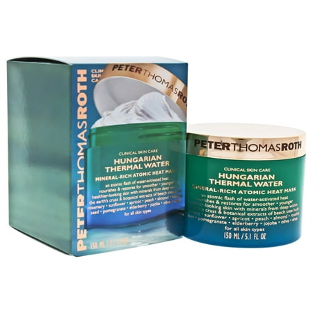 Hungarian Water - Hungarian Thermal Water Mineral-Rich Atomic Heat Mask by Peter Thomas Roth for Unisex - 5.1 oz Mask