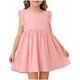 thumbnail image 1 of Vestido Largo con Mangas Largas Vestido de Niñas de Manga Voladora de Verano 95% Poliéster 5% Spandex Vestido de Bebé de Manga Larga para Fiesta Diaria Informal, 1 of 9