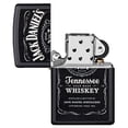 thumbnail image 6 of Zippo Jack Daniels Black Matte Texture Lighter - Stylish & Officially Branded, 6 of 7