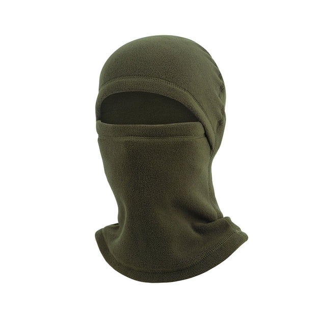 Winter Windproof Polar Fleece Headwear - Multifunctional Neck Gaiter & Ski Mask for Cycling, Outdoor Sports - Warmth & Particle Protection, Adjustable 52-62cm Circumference, Army Green (DM-AA-04)