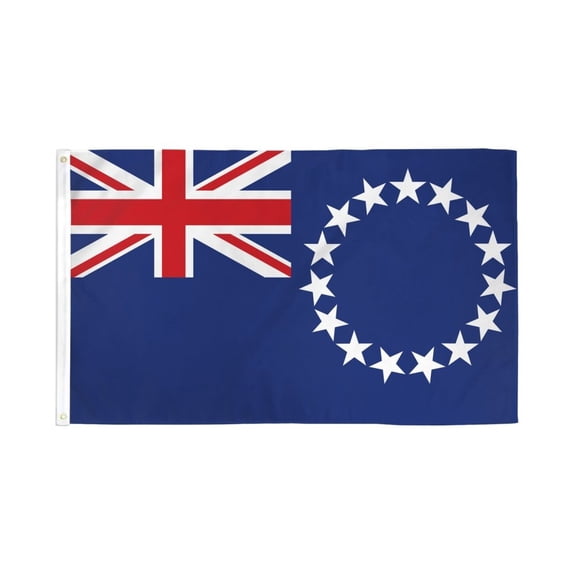 Cook Islands Flag 3x5ft Poly