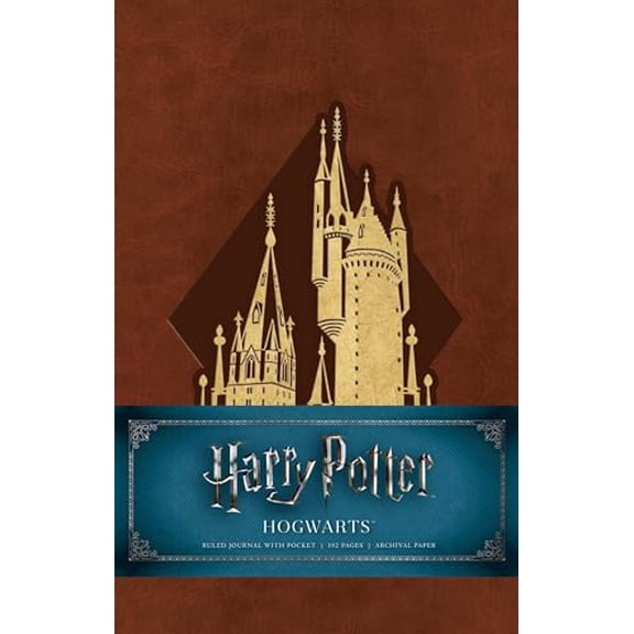 Harry Potter: Hogwarts Hardcover Ruled Journal