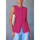 thumbnail image 3 of Chaleco PRETTYGARDEN 2025 sin mangas con botones rojo rosa XL, 3 of 8