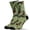 A-Green161, variant on WMNTST Womens Crew Socks All Over Stylish Printed Knit Sock Soft Comfortable Casual Everyday Wear Socks