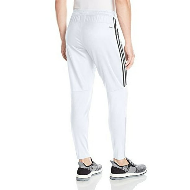 adidas men's soccer tiro pants, medium, white/black - Walmart.com