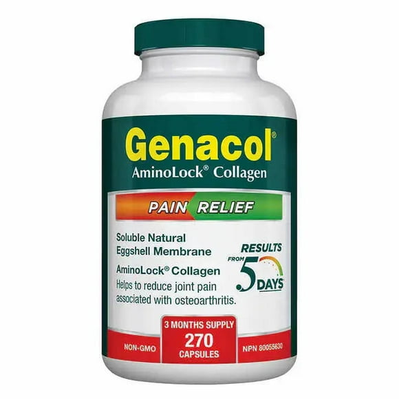 Genacol Pain Relief - 270 Capsules | Joint Comfort and Mobility Support