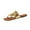Gold, variant on LOVZFMLL Sandals for Women 2025 Summer Slip On Open Toe Flat Slippers for Casual Outdoor Beach Vacation Flip Flops Thong Black 5.5
