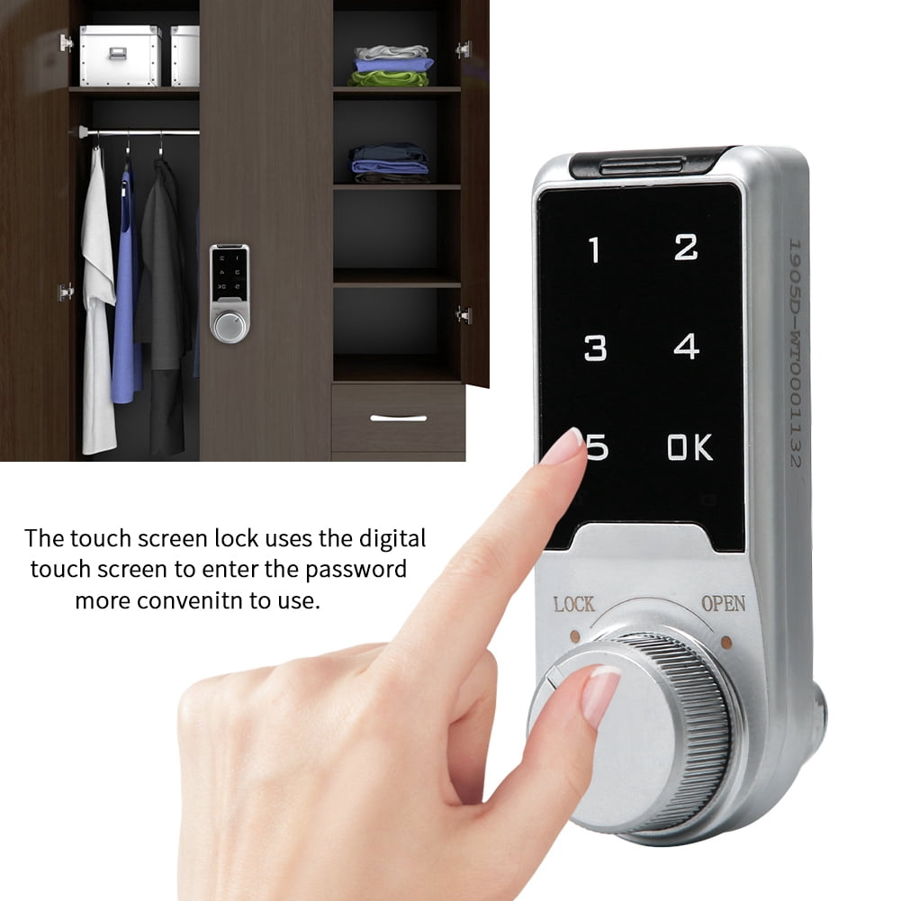 Qiilu Electronic Lock Password Lock Electronic Combination Lock Password For File Cabinet Locker Mail Box Walmart Canada