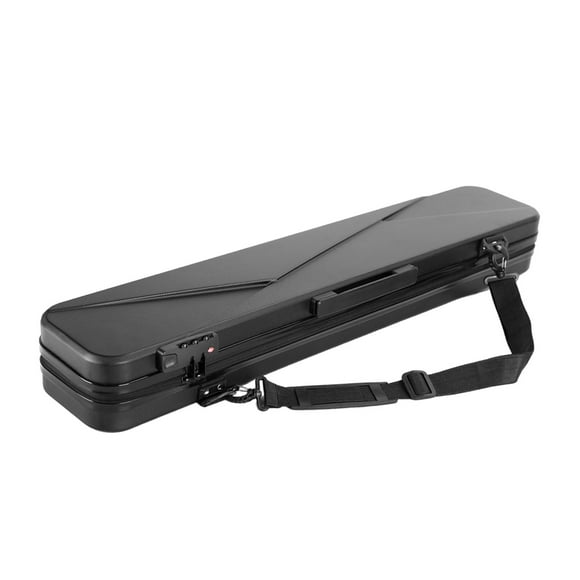 Estuche para tacos de billar, bolsa protectora a prueba de golpes, portátil, con división de 1/2, bolsa de transporte para entrenamiento de billar y contraseña negra