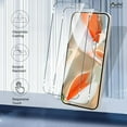 thumbnail image 2 of Verre Trempé pour Google Pixel 9, Étui Anti-Rayures, Protecteur d'Écran Compatible [Lot de 2], 2 of 5
