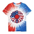 thumbnail image 1 of Odeerbi Chicos Niñas 4 de Julio Camiseta Manga Corta Día de La Independencia Camiseta Gráfica, 1 of 6