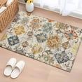 thumbnail image 2 of Farmhouse Morocco Large Area Rugs for Bedroom Living Room, Soft Non Slip Carpet Bedside Rug, Boho Abstract Shabby Texture Art Rectangular Floor Cover Kitchen Accent Rug 2'x3' for Dining Room/Office, 2 of 9
