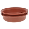 thumbnail image 4 of OULII 2 Pcs Plateau de Base Rond en Plastique pour Pot de Fleurs Rouge pour Design Pratique et Protection du Sol, 4 of 7