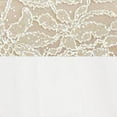 thumbnail image 4 of CITY STUDIO Womens Beige Embroidered Sleeveless Halter Full-Length Prom Fit + Flare Dress 7, 4 of 4