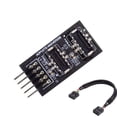 thumbnail image 1 of HUGFEGWE USB 2.0 9Pin/10Pin 1 to 2 USB 3.1 Type E Female Front Panel Socket Mainboard Header Extension Adapter CJ25311-8315, 1 of 9