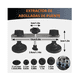 thumbnail image 5 of Kit Ventosas Saca Golpes Repara Abolladuras Auto Carro 77 pzs Lab.G Multicolor, 5 of 5