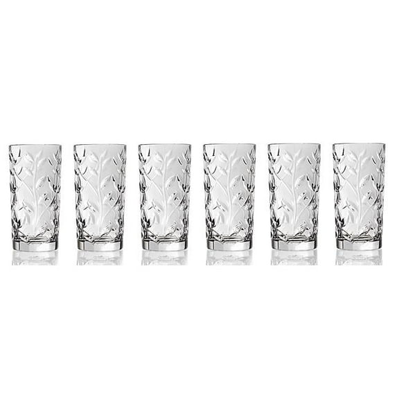 RCR Laurus Crystal Highball set of 6