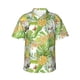 thumbnail image 1 of Balery Gnome and Pineapple Camisas hawaianas de manga corta para hombre, camisas playeras de corte holgado, camisas de vacaciones con botones,3X-Large, 1 of 7