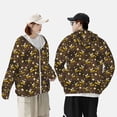 thumbnail image 4 of KLL Imprimé Abeilles Volantes pour Hommes et Femmes, Protection Solaire UPF 50+, Veste à Capuche Extérieure à Manches Longues, Pêche, Randonnée, Performance, TTG, 4 of 7