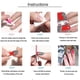 thumbnail image 5 of 14ST Nail Sticker Nail Wrap Decals DA066 DA066 DA066, 5 of 5
