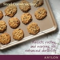 thumbnail image 2 of Anolon Nonstick Bakeware 3-Piece Cookie Pan Set, Bronze, 2 of 7