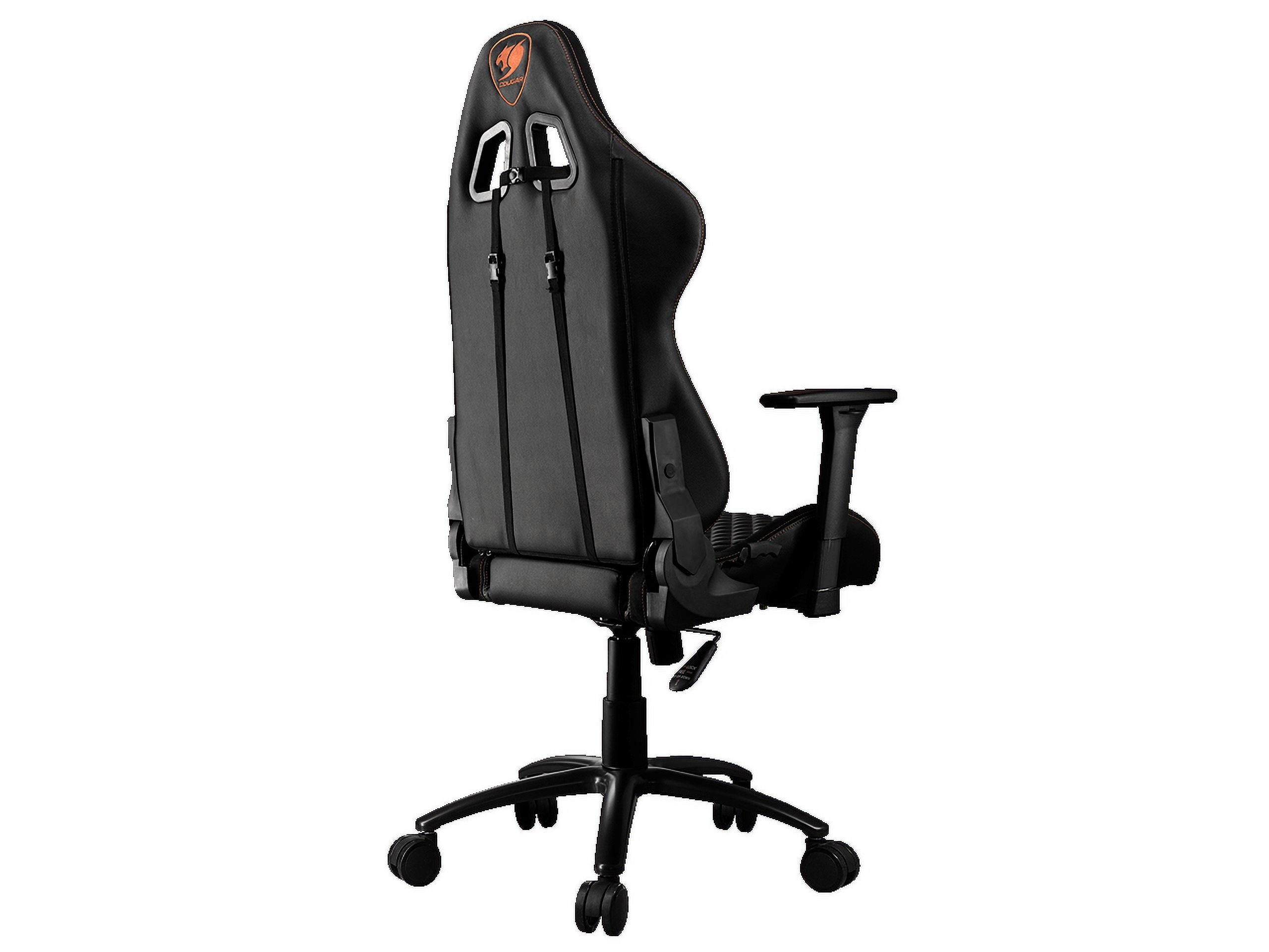 COUGAR Armor Titan Pro Royal The Flagship Gaming Chair Breathable PVC  Leather, a Premium Suede-Like Texture, 160kg Support, 170 Degree Reclining,  Black: Buy Online at Best Price in Egypt - Souq is