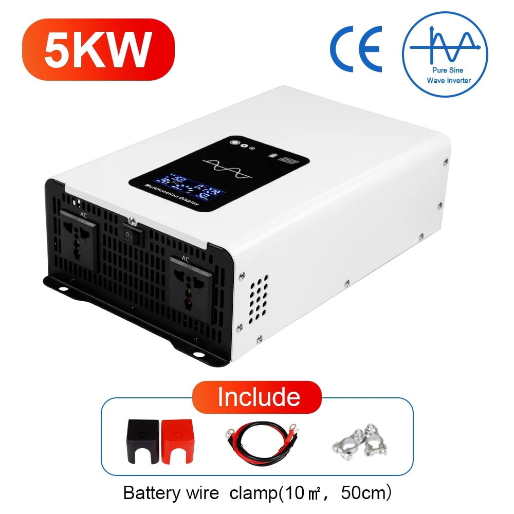 Inverter pure sinus 5000W 6000W 7000W DC To AC Portable Charger Solar Off Grid Power Inverters ,High-efficiency Conversion