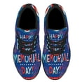 thumbnail image 2 of Happy Memorial Day Shoes Sneakers Black Size 8, 2 of 7