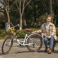 thumbnail image 3 of Viribus 26'' Womens 7 Speed Basket Beach and City Cruiser Bicycle, 3 of 10