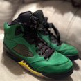 thumbnail image 1 of Jordan Vert, Noir et Jaune Jordan 5s, 1 of 5