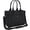 L-Solid Black, variant on Fammart Large Canvas Tote Bag for Women with Zipper & Compartments, Crossbody Laptop Bags for Work College Travel