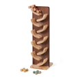 thumbnail image 1 of Wooden Mni Car Roller Toy, Walnut & Maple, 1 of 1