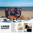 thumbnail image 4 of Lsque Chucky Beach Travel Bag - Water-Resistant, Large Capacity Lightweight Tote with 7 Pockets for Women and Men - Perfect for Beach, Pool, Gym, and Travel, 4 of 6