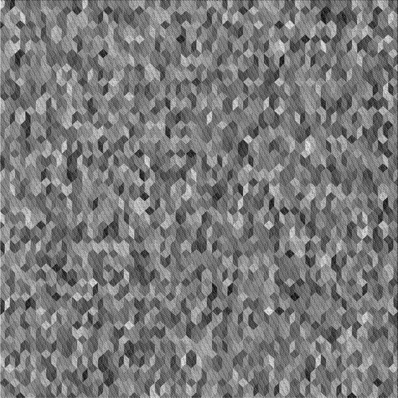 Ahgly Company Indoor Square Patterned Gray Dolphin Gray Area Rugs, 5' Square