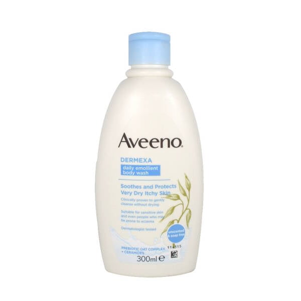 Aveeno Dermexa Daily Emollient Body Wash Gel 300ml