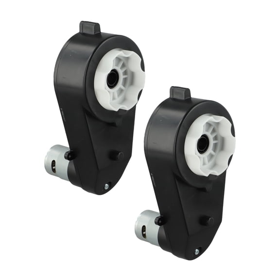 24V RS550 Electric Motor Gear Box 2PCS 40000 RPM Electric Motor Gear for Car Toy
